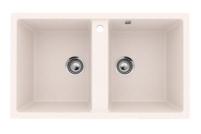 Изображение товара Врезная мойка ULGRAN U-708-331 из искусственного камня 86х51х20 см