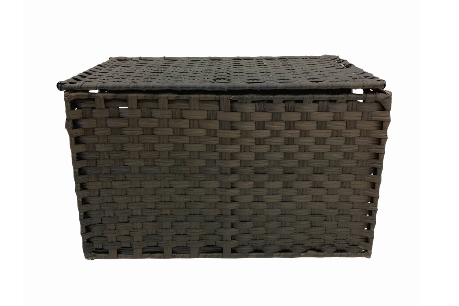 Корзина для белья с крышкой HOMIUM For home, one 65 л, Ротанг
