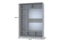 Шкаф-купе Home 160х229,5 см, светлый Atelier, с одним зеркалом