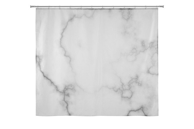 Изображение товара Штора для ванной комнаты Marble из полиэстера 240x200 см