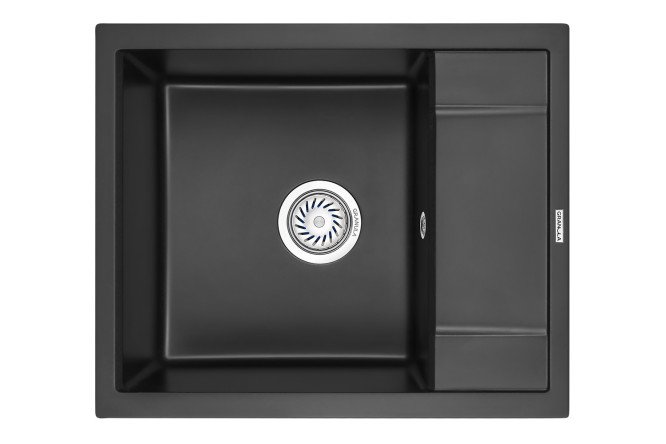 Изображение товара Врезная мойка GRANULA 6002 с крылом 60х50х20 см из кварца