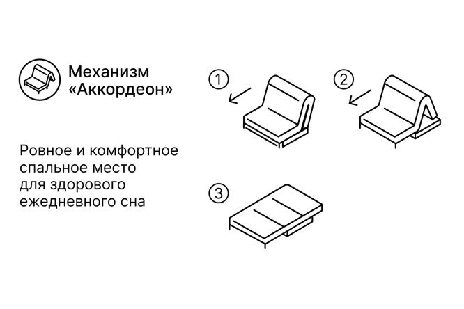 Диван-кровать DREAMART Палермо
