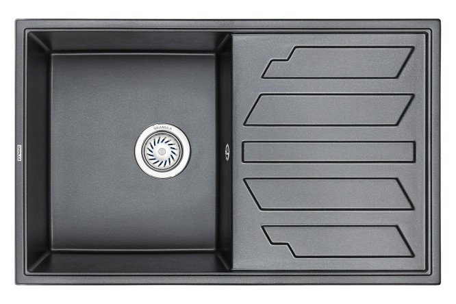 Изображение товара Мойка врезная с крылом GRANULA Granula 8002 79х50х20 см