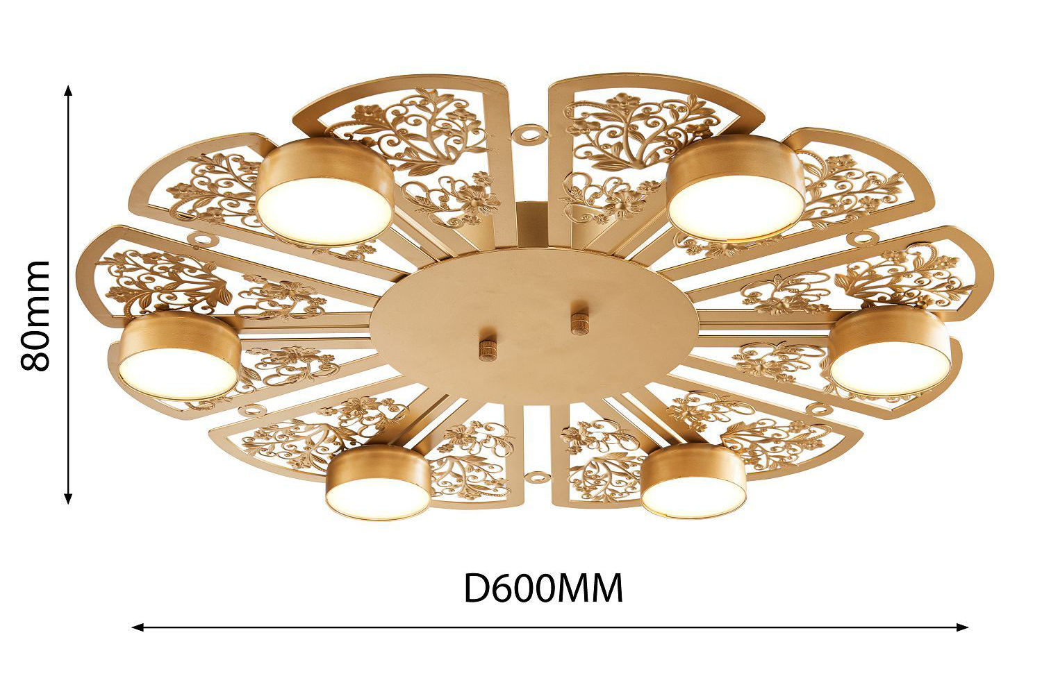 фото Светильник потолочный led ornamentum hoff