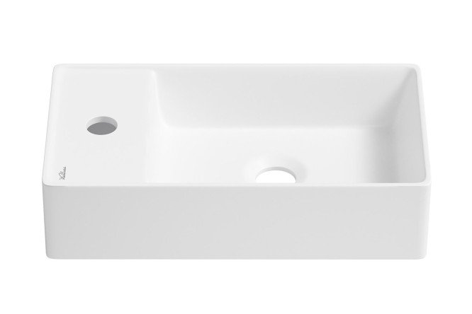 Изображение товара Накладная раковина WC Area 321807000 левая 41х10х23 см фарфор матовая белая