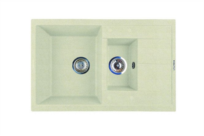 Изображение товара Врезная мойка LAVA D.4 78х50х19 см из инженерного гранита