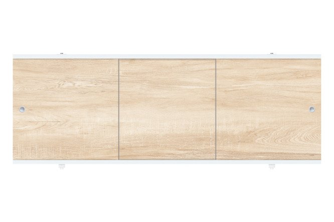 Изображение товара Экран раздвижной для ванны Premium Collection Ботаника 148x56 см ПВХ алюминий
