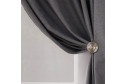 Штора ESTUDI BLANCO Augostina 180х300 см, 1 шт., цвет серый