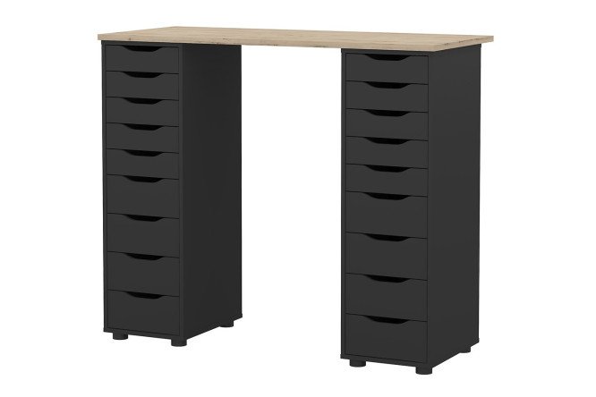 Изображение товара Письменный стол Alexys 140 с двумя тумбами для дома и офиса