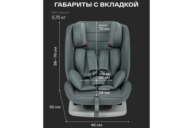 Автокресло HAPPY BABY Sandex
