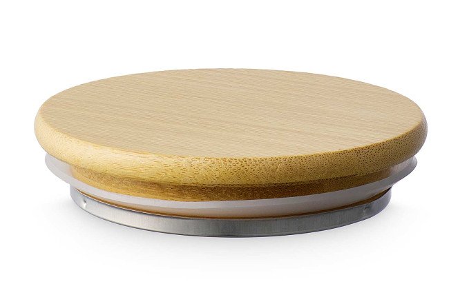 Кувшин с крышкой HOFF Bamboo 1.2 л, Стекло