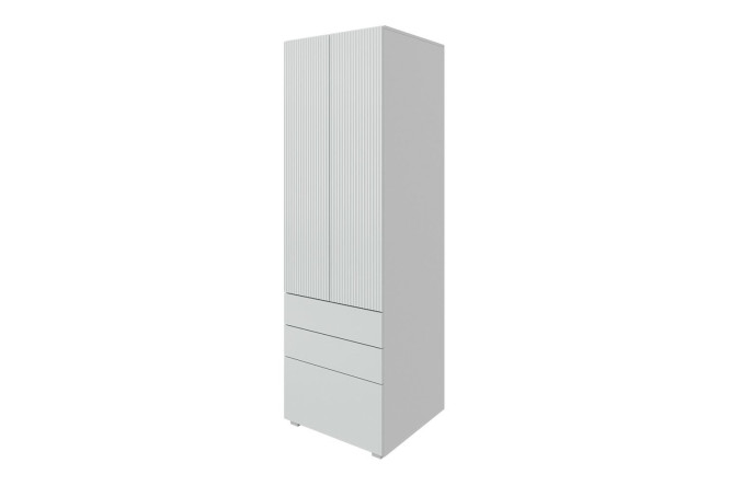 Изображение товара Детский шкаф Оскар мини 60х194х56 современный дизайн практичное хранение