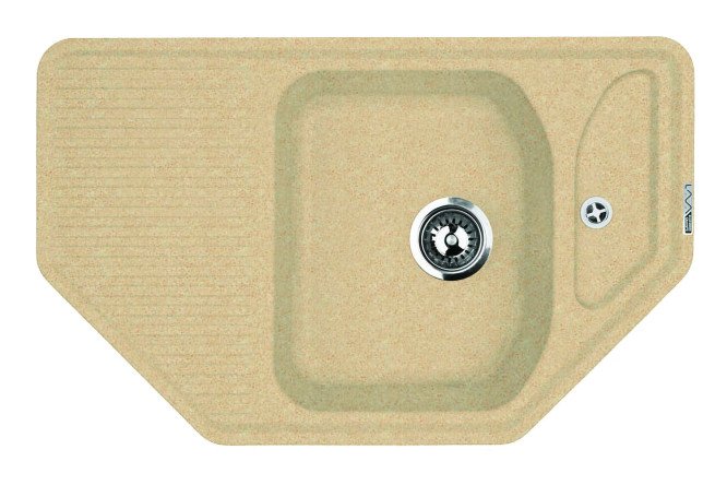 Изображение товара Мойка врезная с крылом LAVA A1.DUN 80х50х21 см