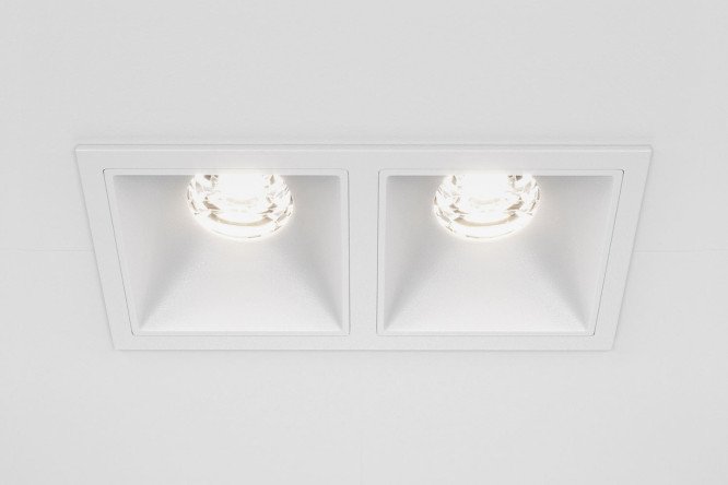 Светильник встраиваемый MAYTONI Downlight Alfa 12.6x5.2x6.5 см, LED