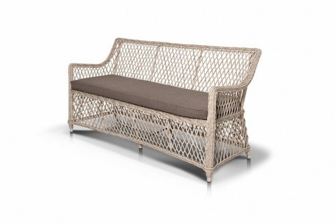 Изображение товара Двухместный диван 4SiS Латте бежевый 160х85х66 см для гостиной