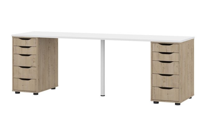 Изображение товара Письменный стол Alexys 200 с 2 тумбами для дома и офиса
