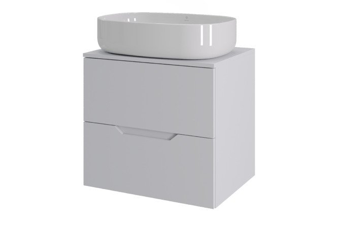 Изображение товара Тумба подвесная ORANGE Line 60 с раковиной 60.5 см