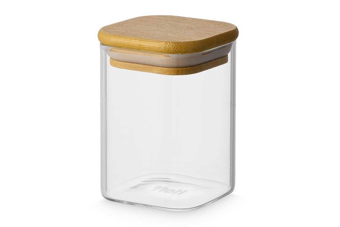 Изображение товара Банка для хранения HOFF Bamboo с крышкой 170 мл