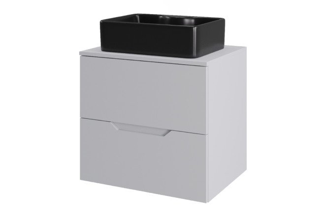 Изображение товара Тумба подвесная ORANGE Line 60 Li-60TuwMDF+B01-475MB 60.5 см