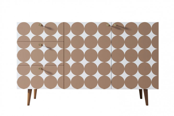 Изображение товара Комод Berber 150х90х45 см с принт-фасадом коричневый