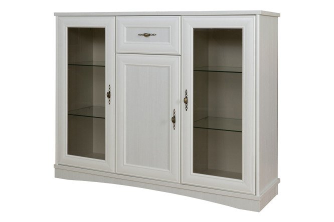 Изображение товара Тумба Турин 150x120x45 см сосна карелия - стильный мебельный шкаф для дома