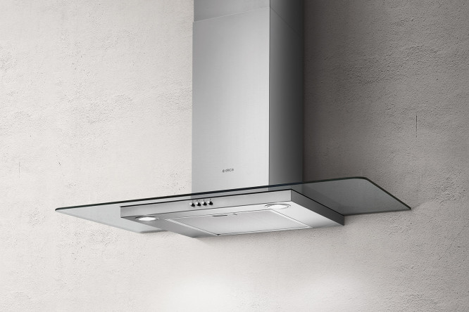 Изображение товара Вытяжка ELICA FLAT GLASS IX/A/90 нержавеющая сталь 90х109.4х45 см