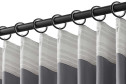 Штора MICASA Janelle 145х260 см, 1 шт., цвет серый