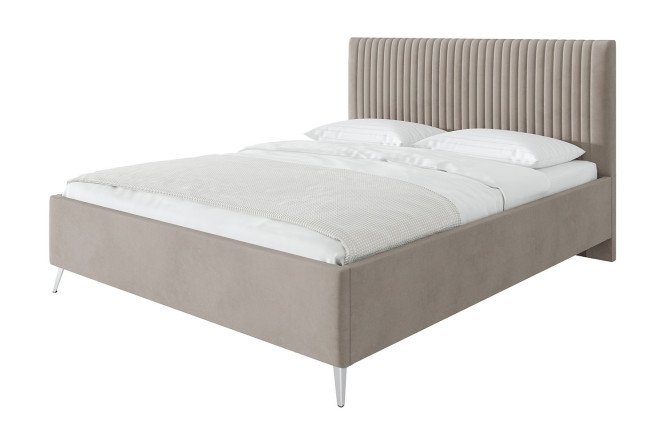 Кровать Solana Briana цвет кофейный 160х200 см