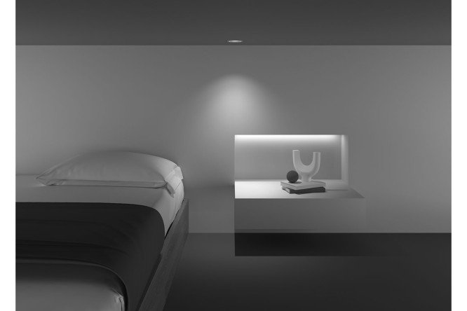 Светильник встраиваемый MAYTONI Downlight Yin 9.8x7.5x9.8 см, LED