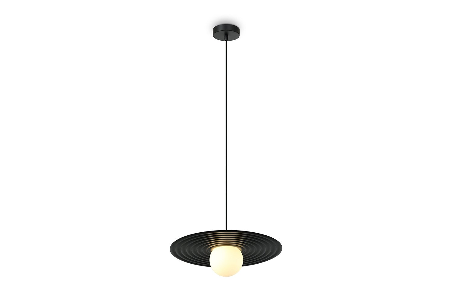 Светильник подвесной FREYA Modern Jovian 1 кв.м., 40х11х40 см, G9