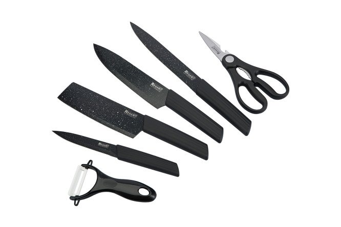 Изображение товара Набор ножей REGENT Inox Notte 6 шт. из нержавеющей стали для кухни