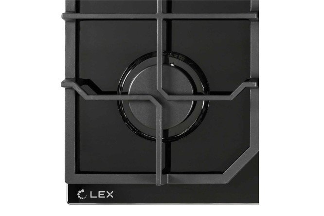 Газовая панель LEX GVG 642 BBL, чёрный 60 см