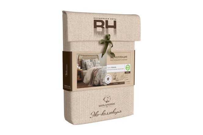Комплект постельного белья Natural Beauty 148х215 см, 1,5 спальный