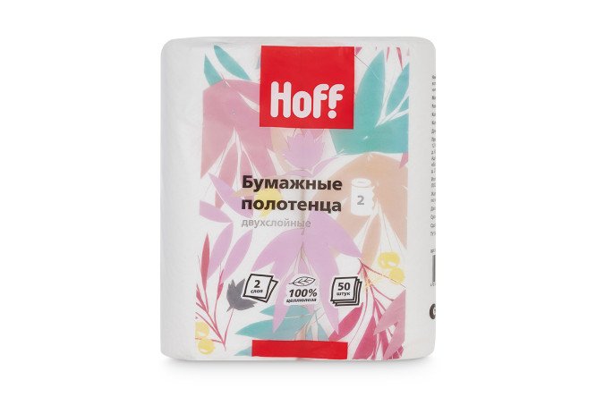 Изображение товара Бумажные полотенца HOFF