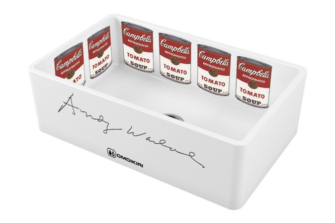 Изображение товара Мойка врезная OMOIKIRI Mikura 76-Warhol 76х46х23 см
