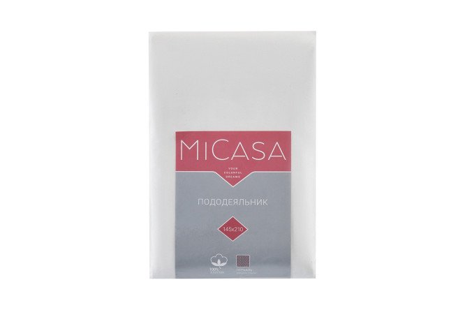 Пододеяльник MICASA HFMS Перкаль 145х210 см, 1,5 спальный