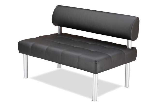 Изображение товара Диван Тревизо компактный кресло-кровать из искусственной кожи с современным дизайном