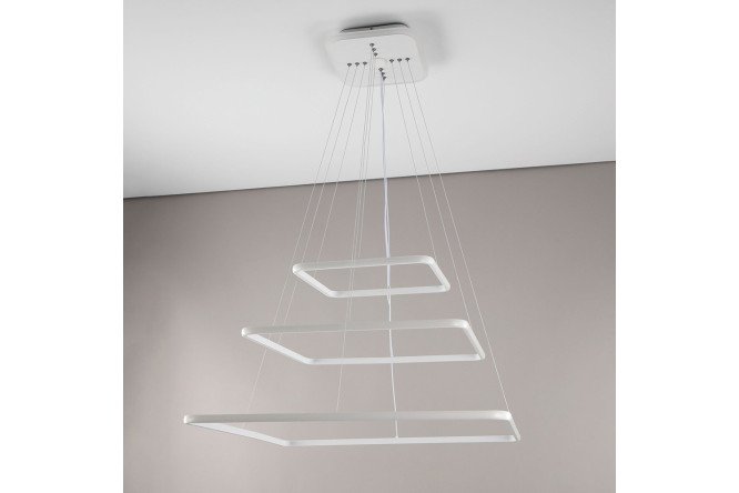 Люстра CITILUX Неон Смарт 26 кв.м., LED, 80 см