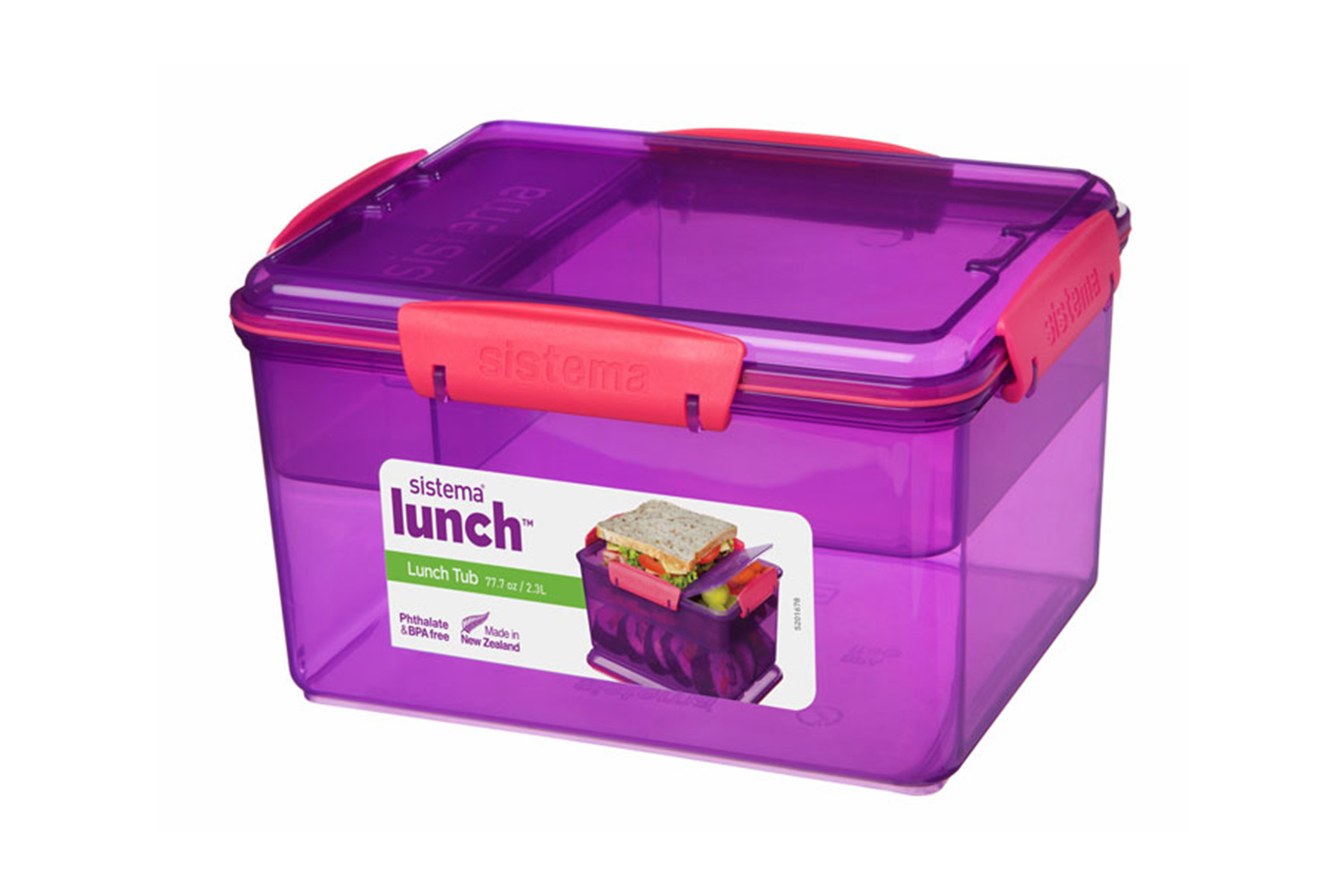 

Контейнер двухуровневый с разделителем Lunch, Lunch