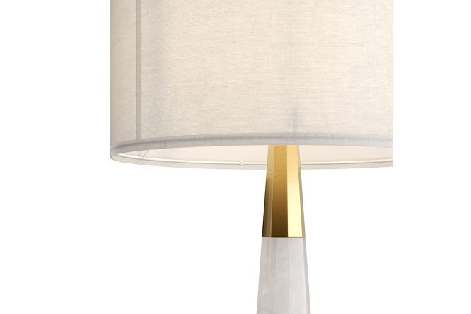 Светильник настольный MAYTONI Bianco Z030TL-01BS1 E27, 38x70x38 см