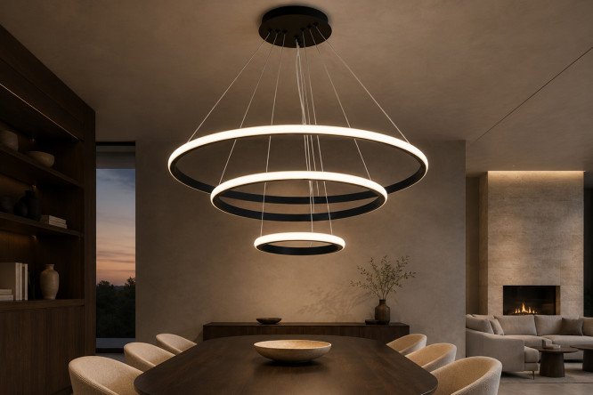 Светильник подвесной IN HOME Estetika 20 кв.м., LED, 60 см