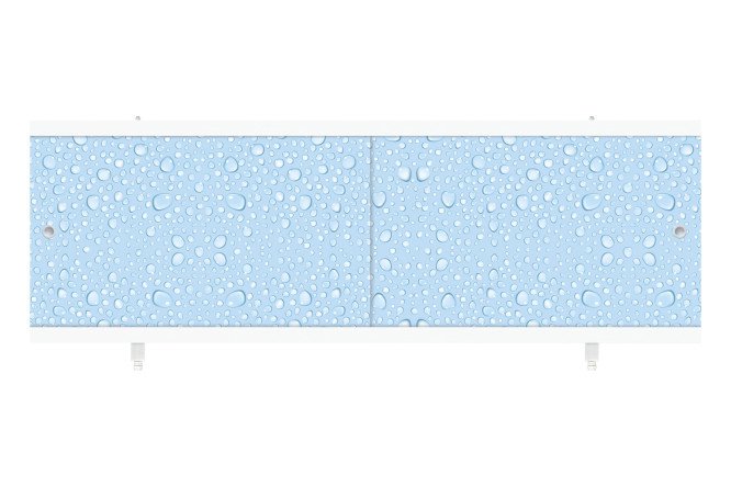 Изображение товара Раздвижной экран под ванну Ультра Лёгкий 148x56 см СПП-панель пластмасса