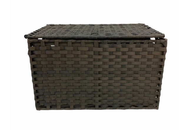 Изображение товара Корзина для белья с крышкой HOMIUM For home, one 56x34x34 см, 65 л, Ротанг