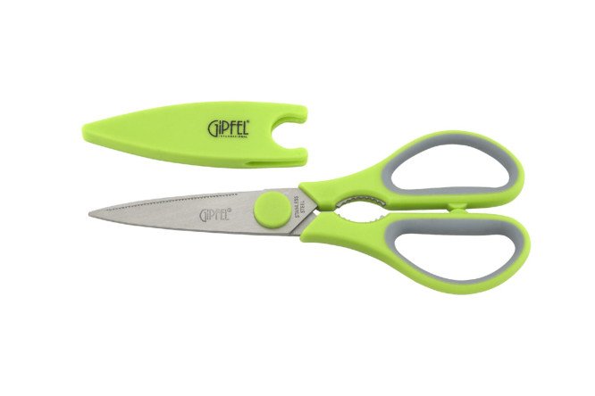 Изображение товара Кухонные ножницы GIPFEL Blossom с чехлом универсальные 21 см