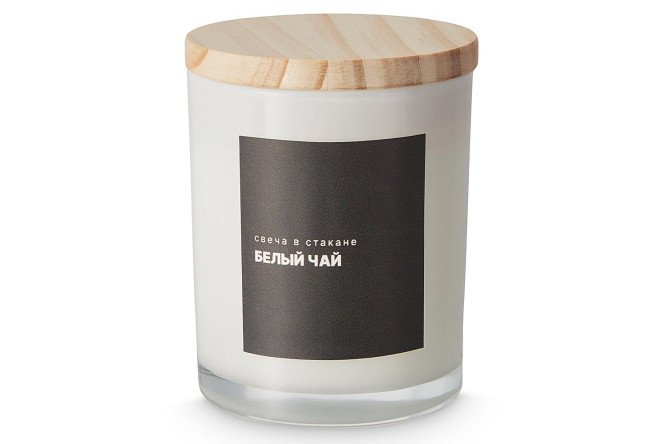Свеча в стакане HOFF 23HDL0829-C69 8 см