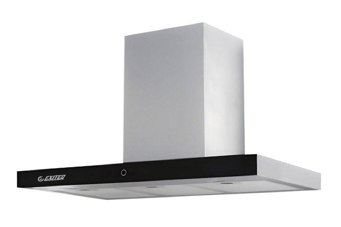 Изображение товара Вытяжка EXITEQ EX-1096 inox E10126 серебристая черная 59.5х57.7х50.5 см кухонная вентиляция