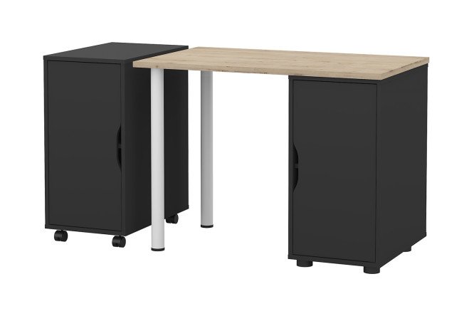 Изображение товара Письменный стол Alexys 100 с двумя тумбами для рабочего пространства