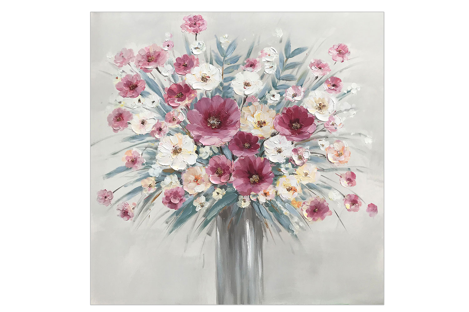 фото Репродукция цветы в вазе hoff