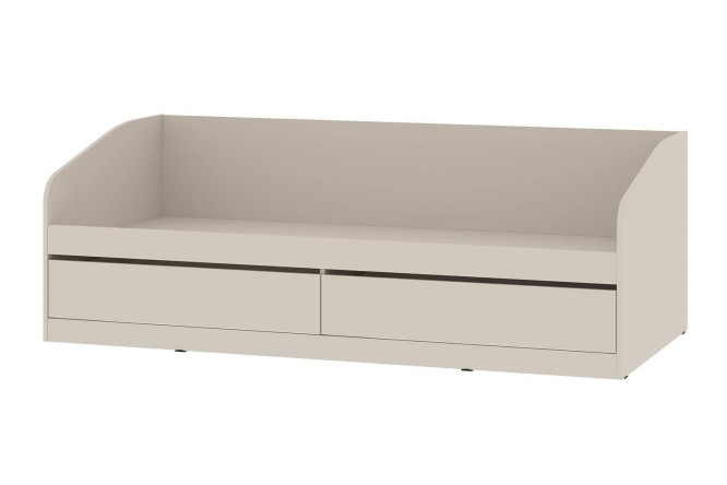 Изображение товара Кровать Акварель 90х200 см цвет кашемир современная спальня