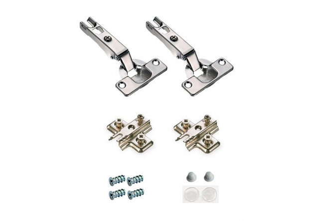 Изображение товара Комплект петель Titus B-type 248-0G59-050-TL-K1 никель